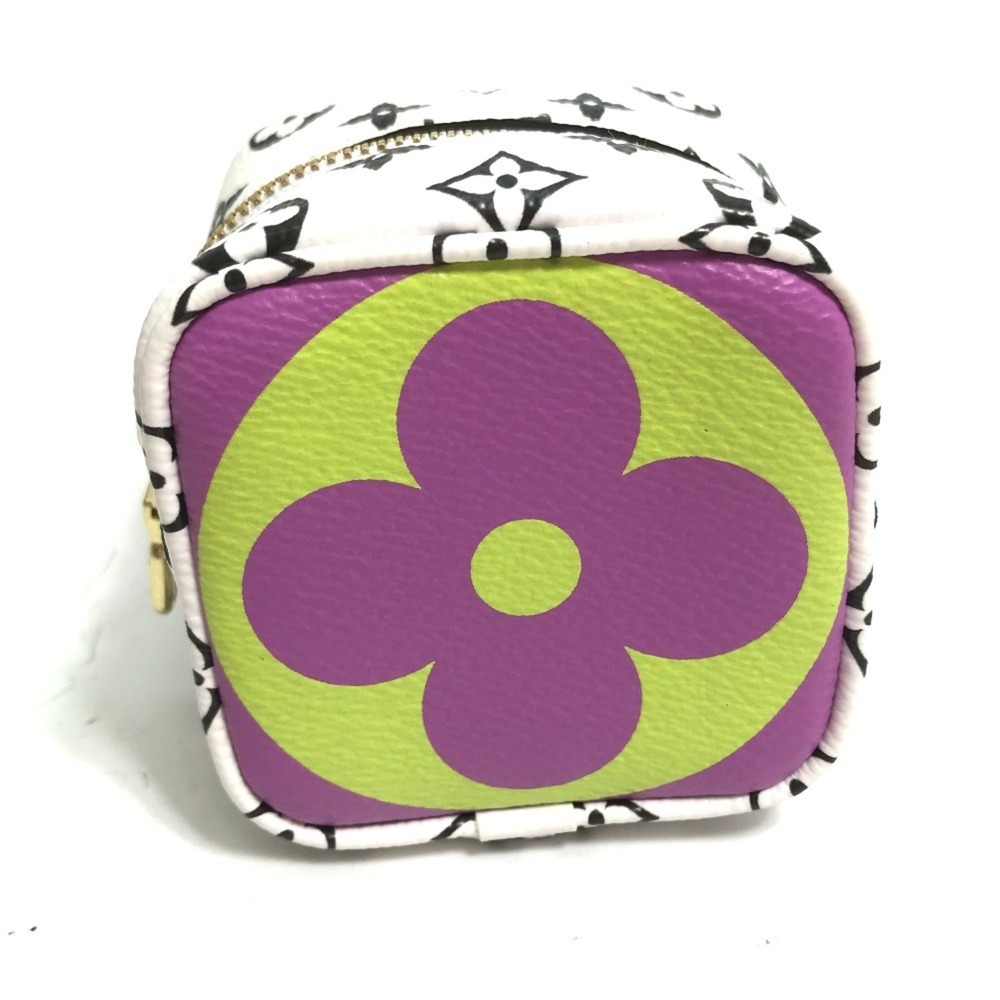 LOUIS VUITTON M67669 Monogram Giant Porte Monnaie Cube Pouch, Canvas, Women's...